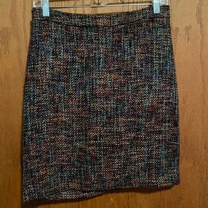 Loft Outlet Skirt size 4 Multicolor Autumn